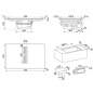 SMEG HOBD472D2 INDUKTION MIT KOCHFELDABZUG SCHWARZ 70 CM SMEG HOBD472D2 INDUKTION MIT KOCHFELDABZUG SCHWARZ 70 CM