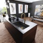 FRANKE MYTHOS MASTERPIECE MISCELATORE MONOCOMANDO CON DOCCETTA ESTRAIBILE ACCIAIO INOX GOLD