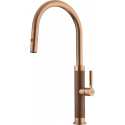FRANKE MYTHOS MASTERPIECE SINGLE LEVER SINK MIXER TAP STAINLESS STEEL COPPER