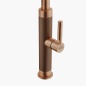 FRANKE MYTHOS MASTERPIECE SINGLE LEVER SINK MIXER TAP STAINLESS STEEL COPPER