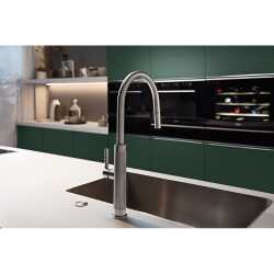 FRANKE MYTHOS MASTERPIECE GRIFO MONOCOMANDO PARA FREGADERO ACERO INOXIDABLE SATINADO
