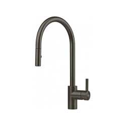 FRANKE MYTHOS EOS NEO SINGLE LEVER SINK MIXER TAP STAINLESS STEEL ANTHRACITE