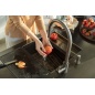FRANKE MYTHOS EOS NEO ROBINET MITIGEUR MONOCOMMANDE AVEC DOUCHETTE EXTRACTIBLE ACIER INOX ANTHRACITE
