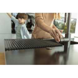 FRANKE MYTHOS EOS NEO ROBINET MITIGEUR MONOCOMMANDE AVEC DOUCHETTE EXTRACTIBLE ACIER INOX ANTHRACITE