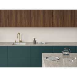 FRANKE MYTHOS EOS NEO SINGLE LEVER SINK MIXER TAP STAINLESS STEEL GOLD