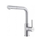FRANKE SMART GLENDA SINGLE LEVER SINK MIXER TAP SATIN STAINLESS STEEL