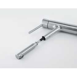 FRANKE MYTHOS TAROS NEO ROBINET MITIGEUR MONOCOMMANDE AVEC DOUCHETTE EXTRACTIBLE ACIER INOXYDABLE SATINÉ