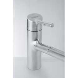 FRANKE MYTHOS TAROS NEO ROBINET MITIGEUR MONOCOMMANDE AVEC DOUCHETTE EXTRACTIBLE ACIER INOXYDABLE SATINÉ
