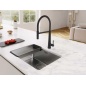 FRANKE ICON SEMI-PRO SINGLE LEVER SINK MIXER TAP BLACK MATT