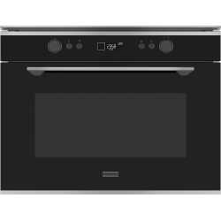 FRANKE MYTHOS FMY 45 MW XS COMBI MICROWAVE OVEN H 45 CM SATIN STAINLESS STEEL/BLACK GLASS