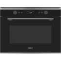 FRANKE MYTHOS FMY 45 MW XS COMBI MICROWAVE OVEN H 45 CM SATIN STAINLESS STEEL/BLACK GLASS