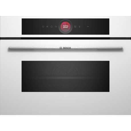 BOSCH CMG7241W1 COMBI MICROWAVE OVEN H 45 CM WHITE
