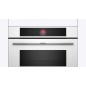 BOSCH CMG7241W1 EINBAU KOMPAKT-MIKROWELLEN H 45 CM WEISS