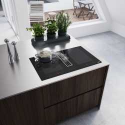 FRANKE MARIS FMA 8391 HI INDUCTION HOB WITH INTEGRATED HOOD 83 CM STAINLESS STEEL/BLACK