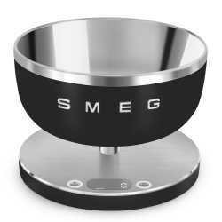 SMEG DIGITAL KITCHEN SCALE MATT BLACK