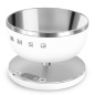 SMEG DIGITALE KÜCHENWAAGE WEISS