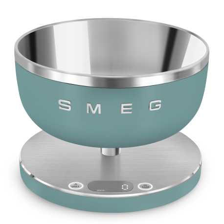 SMEG DIGITAL KITCHEN SCALE EMERALD GREEN