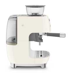 SMEG ESPRESSO COFFEE MACHINE  WITH GRINDER CREAM 50'S STYLE