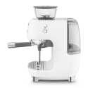 SMEG ESPRESSO COFFEE MACHINE  WITH GRINDER WHITE 50'S STYLE