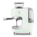 SMEG ESPRESSO COFFEE MACHINE WITH GRINDER PASTEL GREEN 50'S STYLE