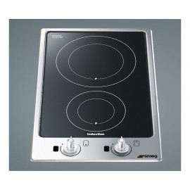 SMEG PIANO COTTURA DOMINO IN VETROCERAMICA PGF32C - 30 CM