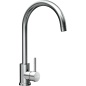 SCHOCK PRIMA SINGLE LEVER KITCHEN SINK MIXER TAP STAINLESS STEEL