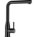 SCHOCK KETO SINGLE LEVER KITCHEN SINK MIXER TAP WITH PULL OUT SPRAY GUN METAL