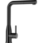 SCHOCK KETO SINGLE LEVER KITCHEN SINK MIXER TAP WITH PULL OUT SPRAY GUN METAL