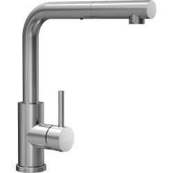 SCHOCK KANTUS SINGLE LEVER KITCHEN SINK MIXER TAP WITH PULL OUT SPRAY STAINLESS STEEL