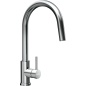 SCHOCK PRIMA MISCELATORE MONOCOMANDO CON DOCCETTA ESTRAIBILE ACCIAIO INOX MASSICCIO