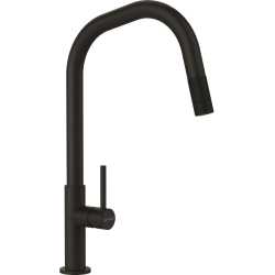 SCHOCK TALINOS GRIFO MONOCOMANDO PARA FREGADERO CAÑO ALTO EXTRAÍBLE NEGRO MATE