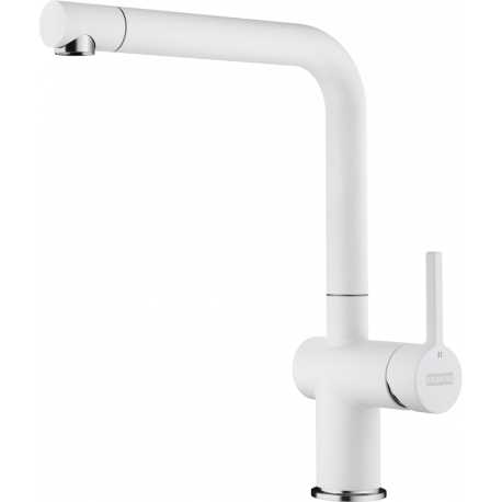 FRANKE ACTIVE SINGLE LEVER SINK MIXER TAP WHITE