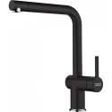FRANKE ACTIVE SINGLE LEVER SINK MIXER TAP BLACK