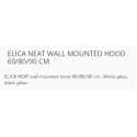 ELICA NEAT WALL MOUNTED HOOD 60/80/90 CM