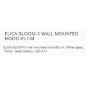 ELICA BLOOM-S WALL MOUNTED HOOD 85 CM