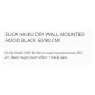 CAPPA A PARETE ELICA HAIKU DRY NERA 60/90 CM