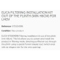 ELICA KIT DE INSTALACIÓN FILTRANTE FUERA DEL ZÓCALO (MIN H6CM) PARA LHOV