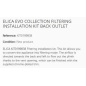 ELICA EVO COLLECTION FILTERING INSTALLATION KIT BACK OUTLET