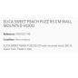 ELICA HOTTE DÉCORATIVE MURALE SWEET PEACH FUZZ 85 CM CL. A