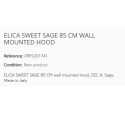 ELICA HOTTE DÉCORATIVE MURALE SWEET SAGE 85 CM CL. A
