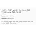 CAPPA A PARETE ELICA SWEET MOON BLACK 85 CM CLASSE A