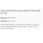 ELICA RATIO 874 SLIM INDUCTION HOB 87 CM