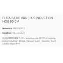 ELICA RATIO 804 PLUS INDUKTIONSKOCHFELD 80 CM