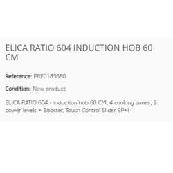 ELICA RATIO 604 INDUKTIONSKOCHFELD 60 CM