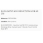 ELICA RATIO 603 INDUCTION HOB 60 CM