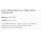 ELICA PRIMIS 804 PLUS INDUKTIONSKOCHFELD 80 CM
