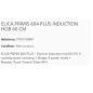 ELICA PRIMIS 604 PLUS PIANO COTTURA A INDUZIONE 60 CM
