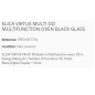 ELICA VIRTUS MULTI DD EINBAUBACKOFEN SCHWARZ