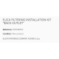ELICA FILTERING INSTALLATION KIT “BACK OUTLET”