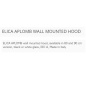 ELICA APLOMB WALL MOUNTED HOOD